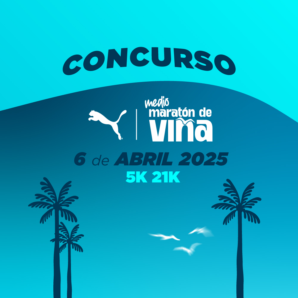 Conoce a los ganadores del concurso: PUMA Medio Maratón de Viña 2025