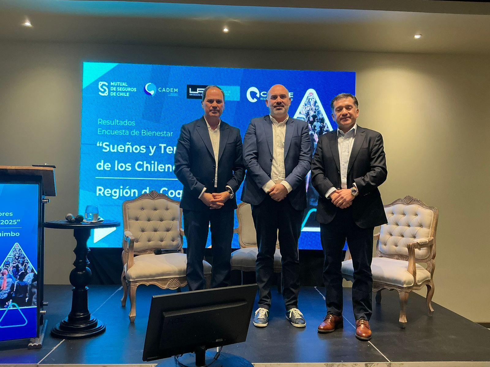 Mutual de Seguros de Chile presenta resultados regionales de la Encuesta de Bienestar en Coquimbo