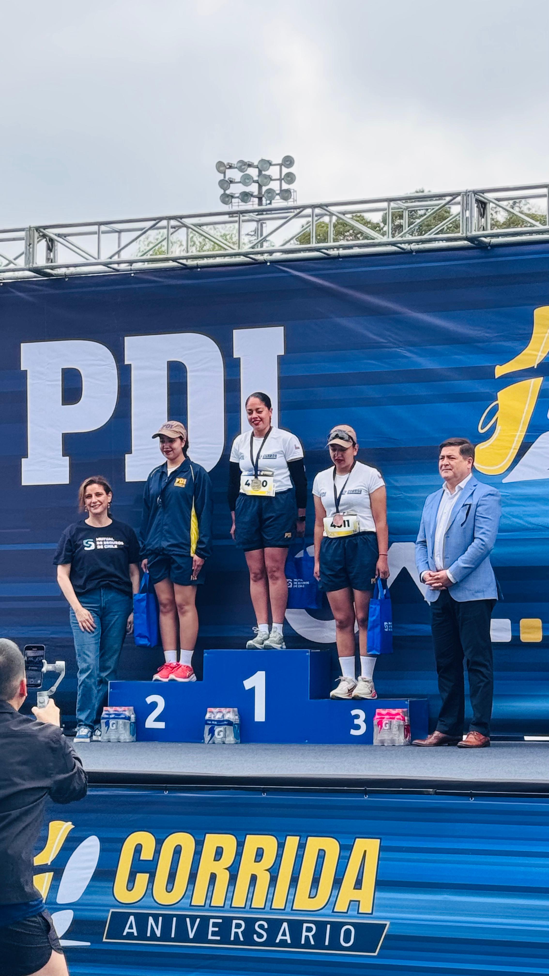 Mutual de Seguros de Chile estuvo presente en la corrida aniversario de la PDI