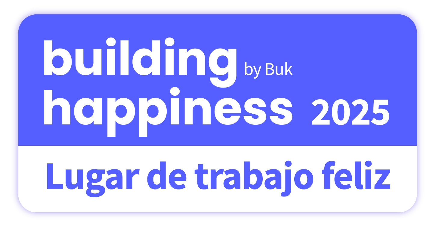 <p>Somos el<strong> tercer lugar más feliz para trabajar</strong> según Building Happines Buk 2025</p>
