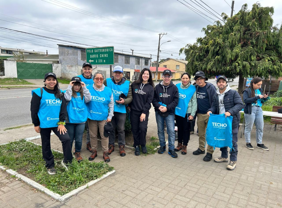 Mutual participa en construcción de viviendas de emergencia junto a CPC Biobío y TECHO
